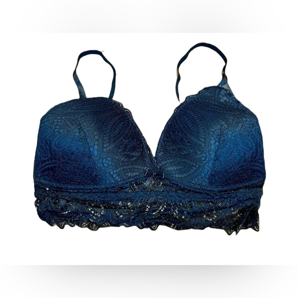 NWT Frederick’s of Hollywood Black Lace Finley Bralette, Sizes M, L, & XL
